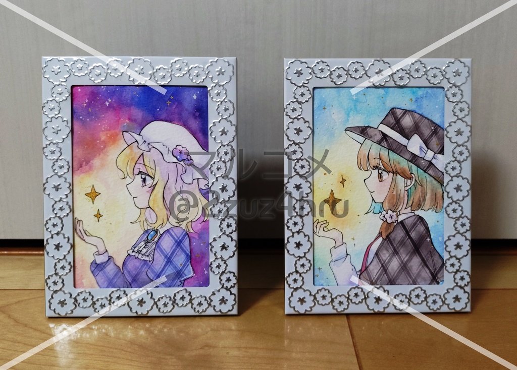 【額付き水彩原画】宇佐見蓮子