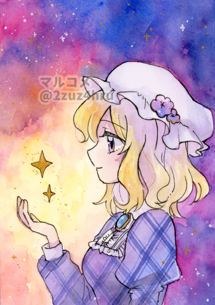 【額付き水彩原画】マエリベリー・ハーン