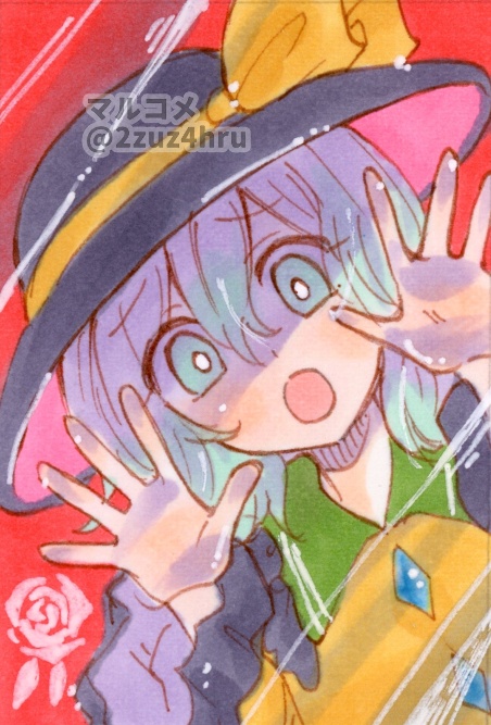 【コピックイラストミニ原画】
