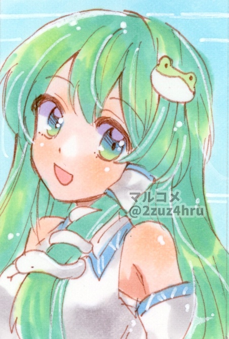 【コピックイラストミニ原画】