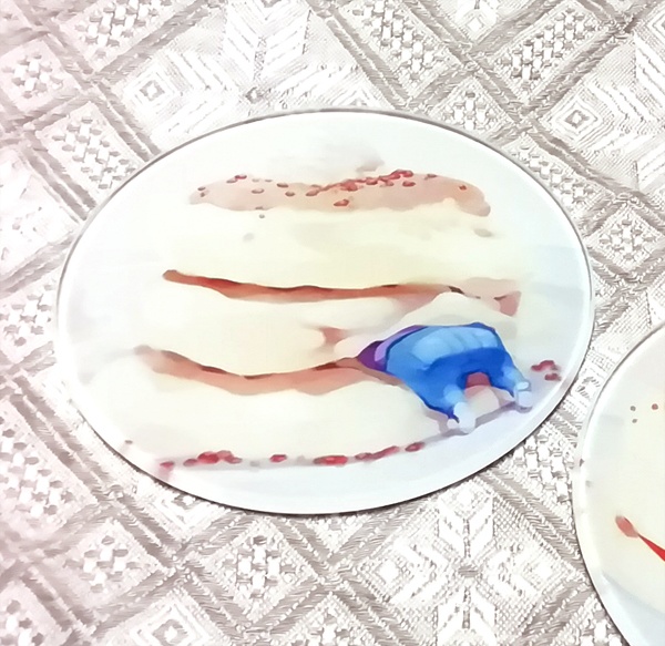 ガラスコースター しり 101号室 Booth