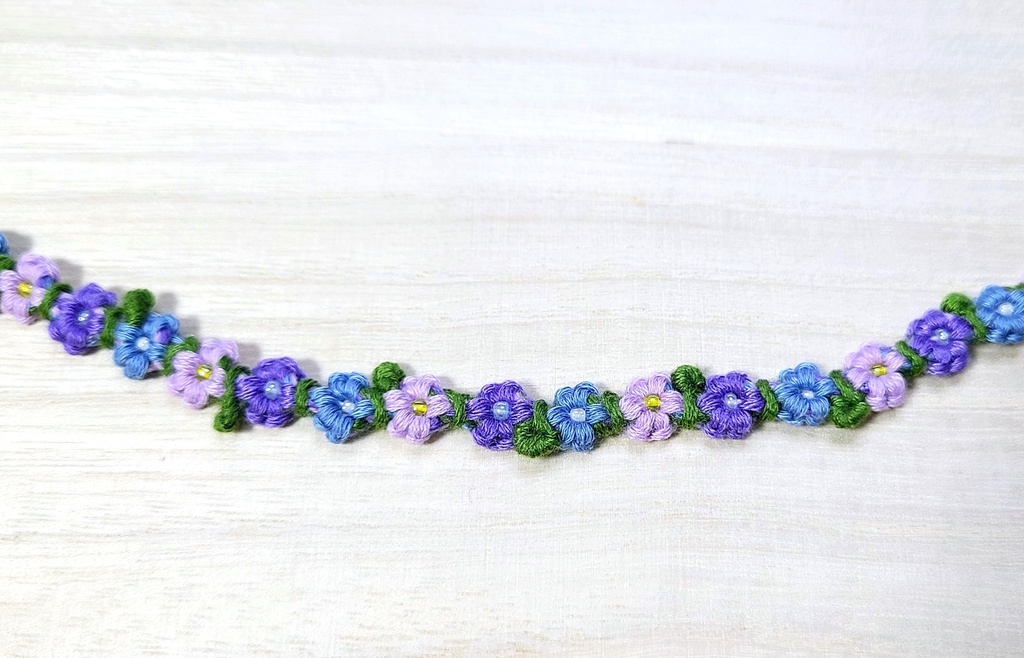 推し花ミサンガ