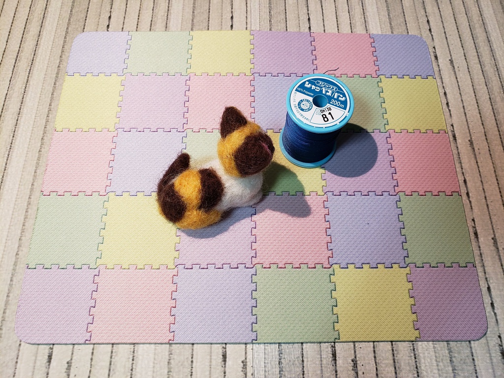 ジョイントマット風マウスパッド