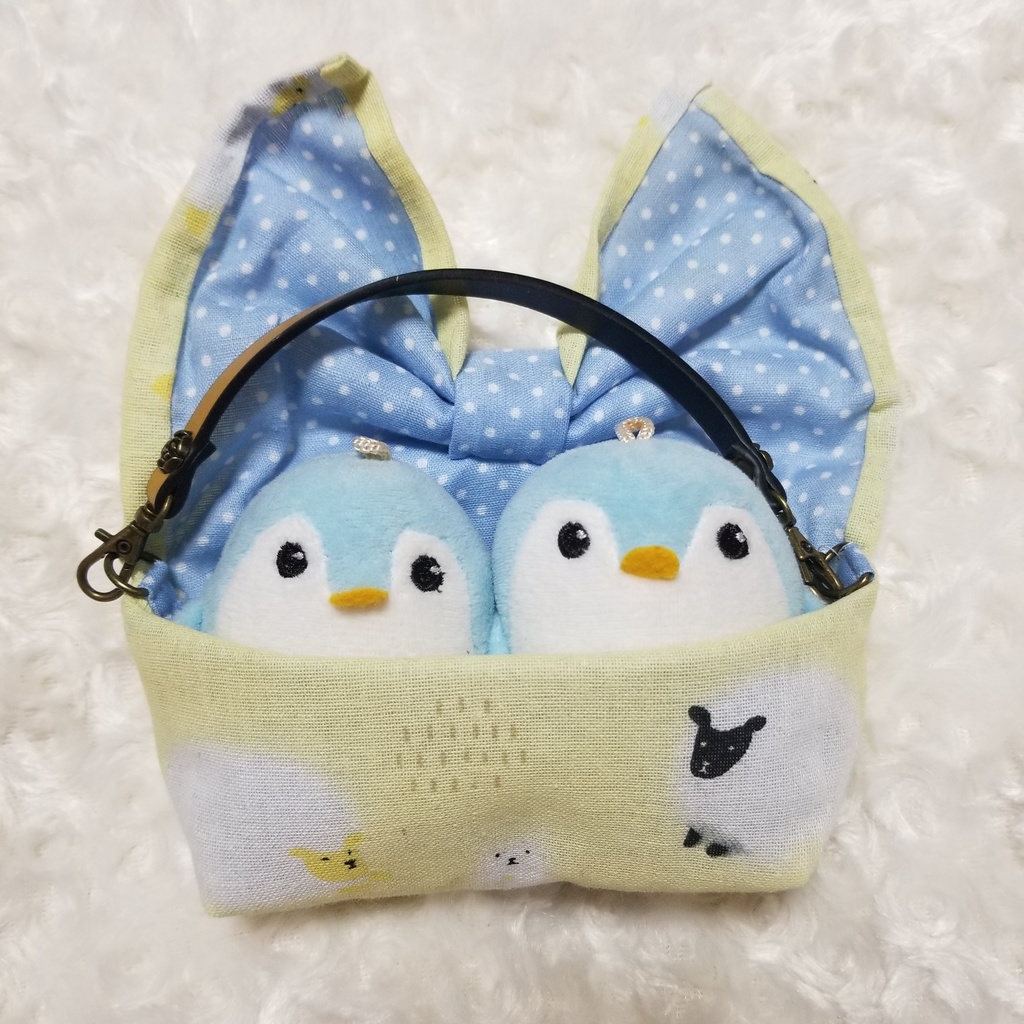 ぬいぐるみ用移動バッグ　ひつじ