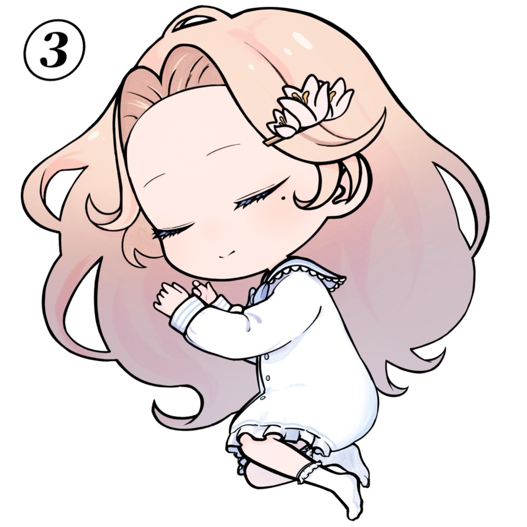 L!lyのオリジナルステッカー