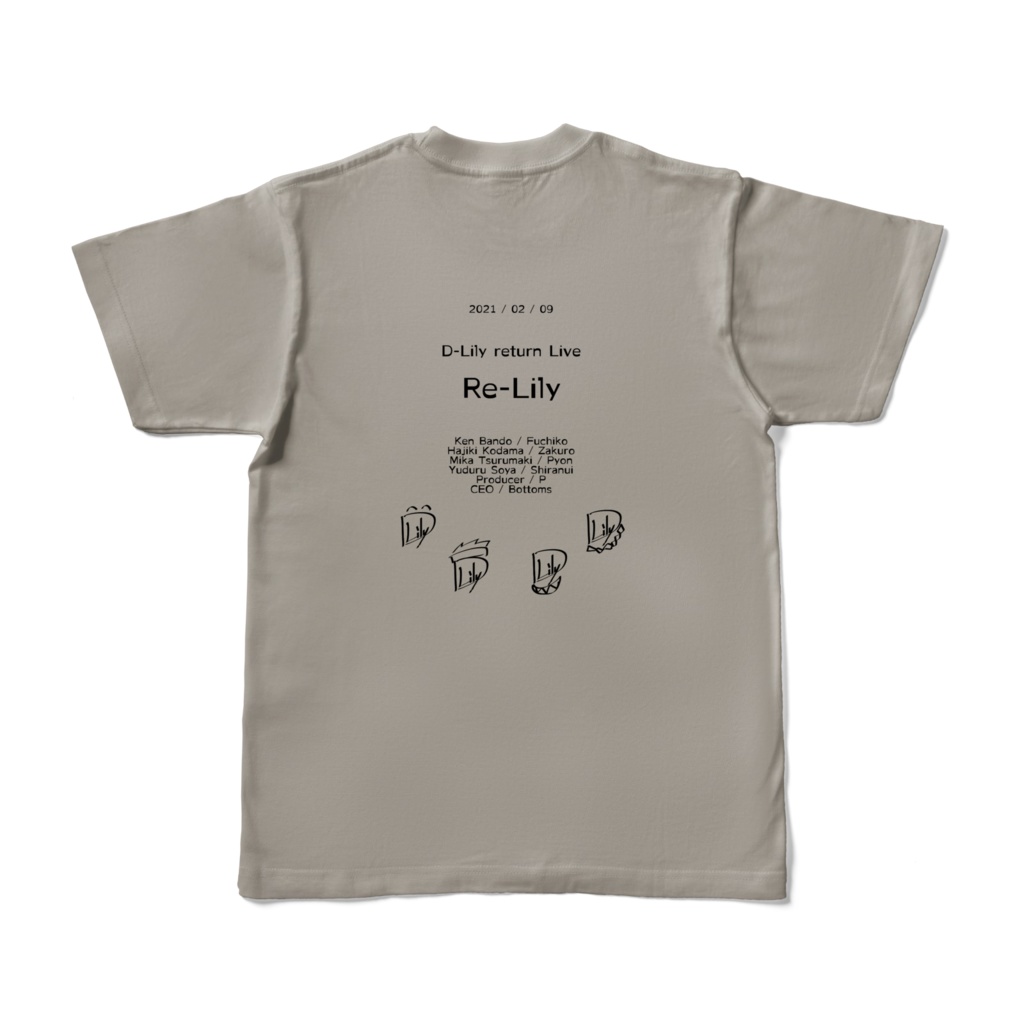 D-LilyライブTシャツ