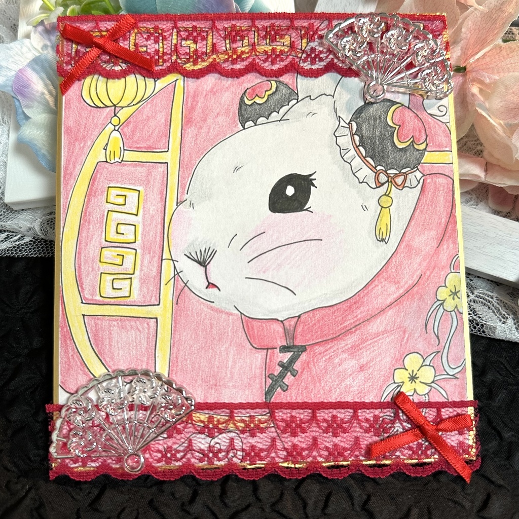 𝖢𝗁𝗂𝗇𝖺set (イラスト+ネイルチップセット)