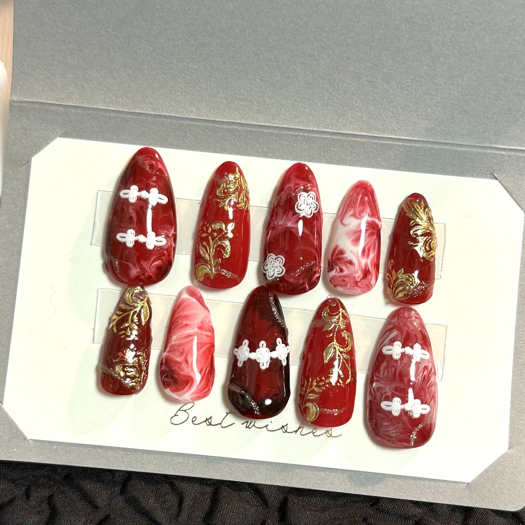 𝖢𝗁𝗂𝗇𝖺set (イラスト+ネイルチップセット)