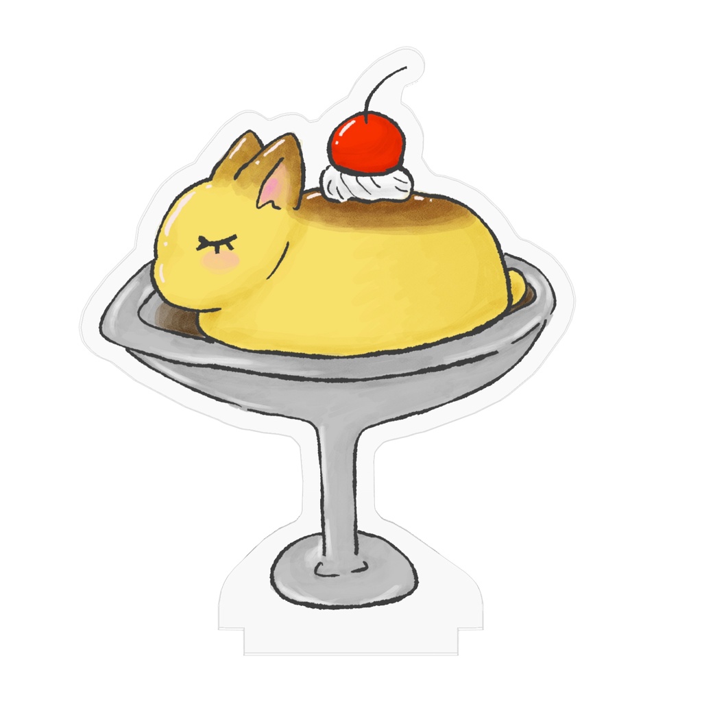まろプリン アクリルスタンド