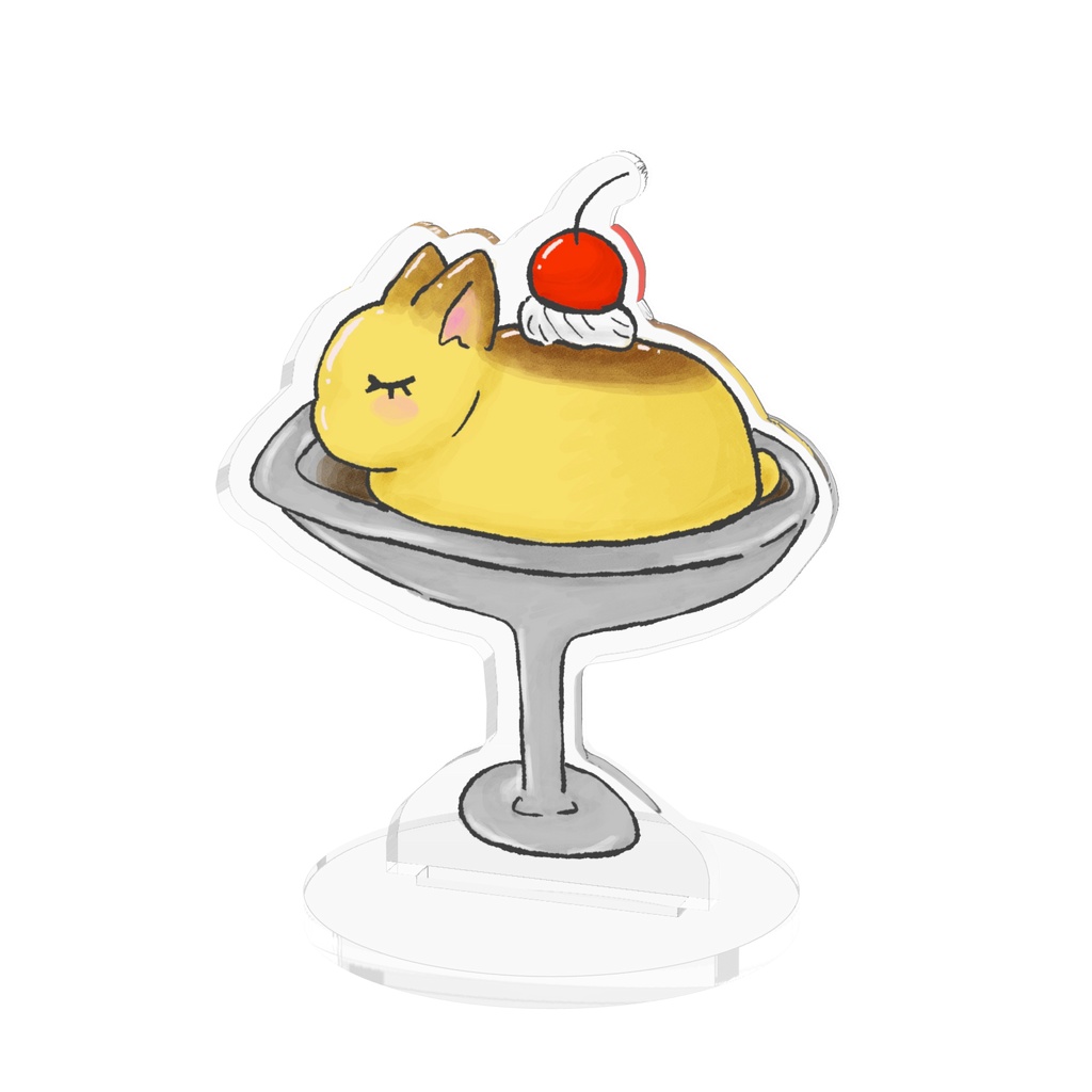 まろプリン　アクリルスタンド