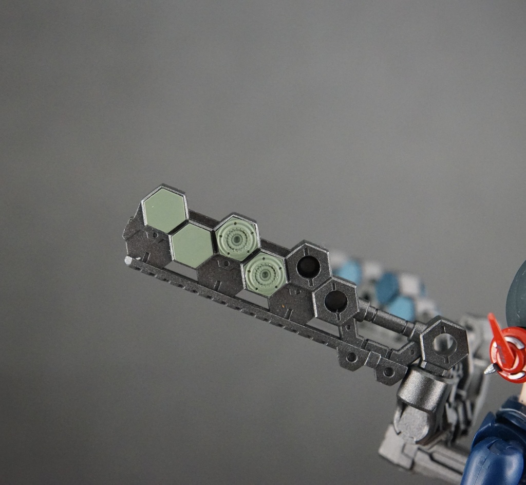 4. 丸モールド1 【集合球(六角形タイプ)+ 六角形モールド】