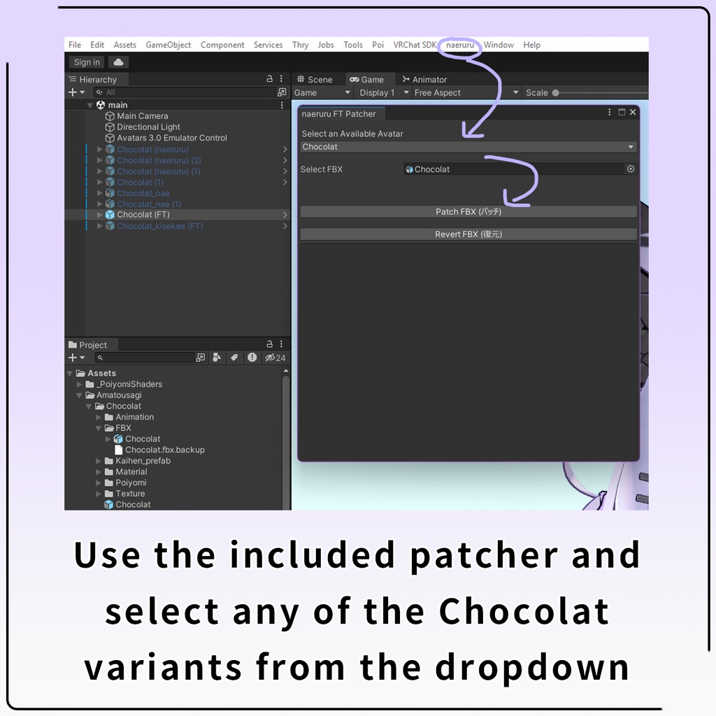 【ショコラ】 Chocolat Face Tracking Module