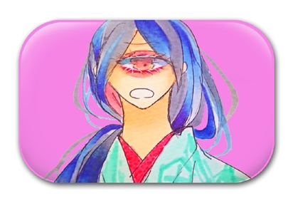 一ツ目缶バッチ