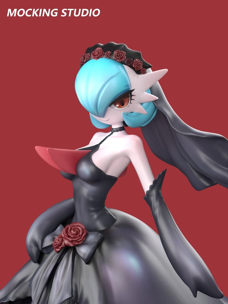 サーナイト　黒花嫁ver  GKフィギュア　ポケモン サーナイト 花嫁ver ポケモン GKフィギュア ポケモンの通販 by