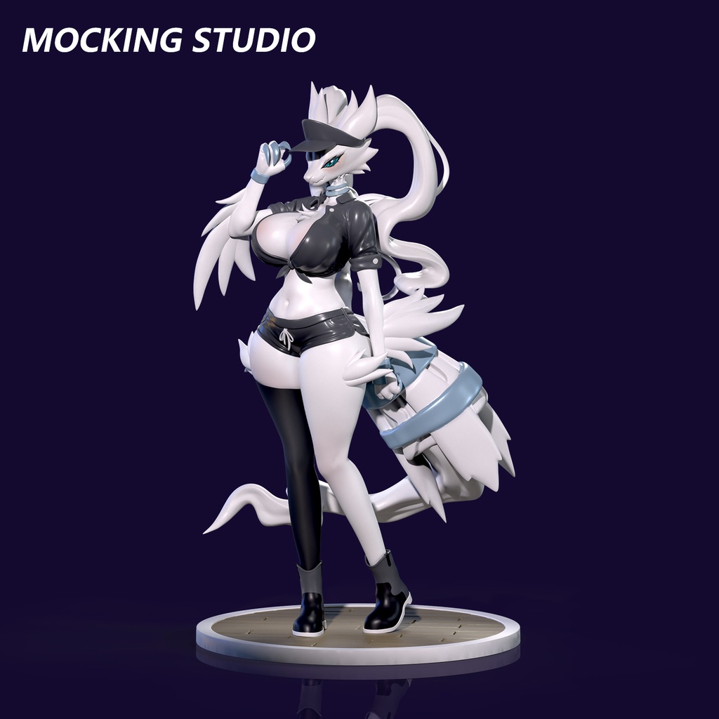 「予約」1/20 ホットパンツ&メイド服 レシラム フィギュア コンボ 11月~12月発送予定