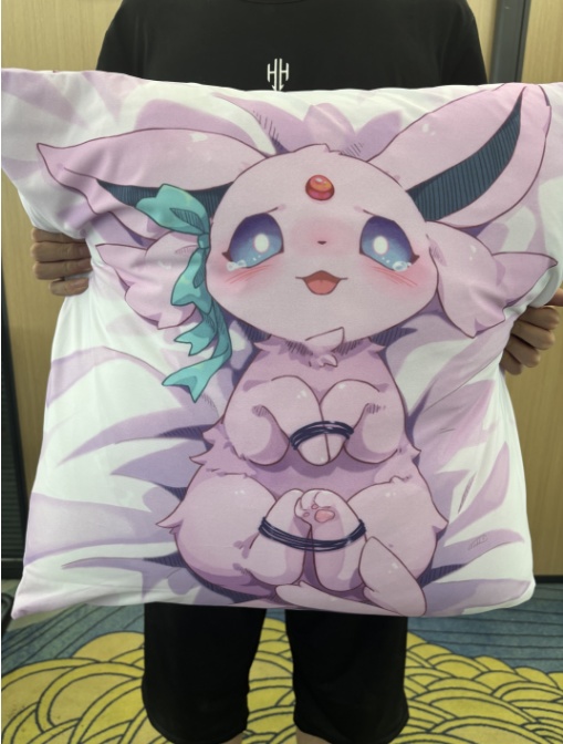 「在庫あり」60×60cm エーフィ抱き枕