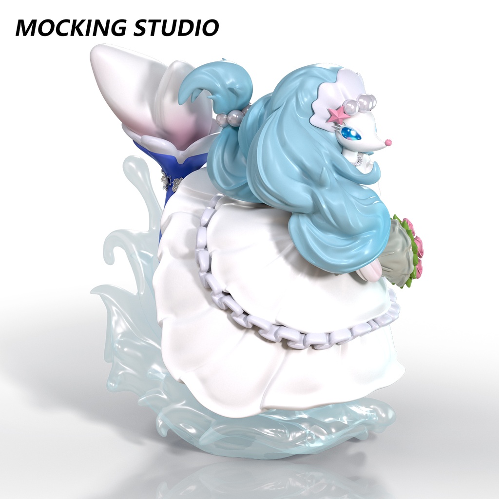 【予約受付中】1/20スケール ウェディングドレスのアシレリフィギュア、2月~3月発送予定