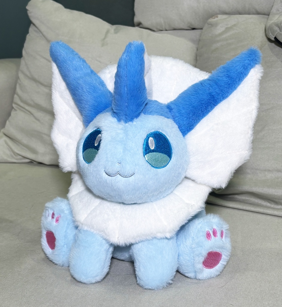 【在庫あり】シャワーズ ぬいぐるみ 25cm (新バージョン)