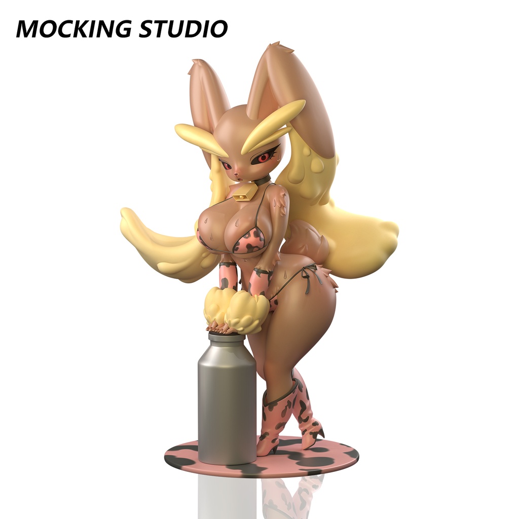 【予約受付中】【限定200体】22cm YUIO製 カウビキニ ミミロップ フィギュア（発送予定：2026年第4四半期〜2027年第1四半期）