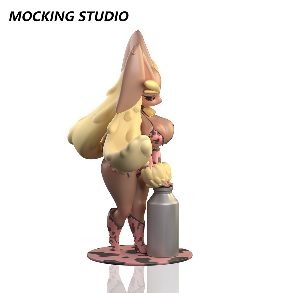 【予約受付中】【限定200セット】22cm YUIO製 カウビキニ ミミロップ&エースバーン フィギュア 2体セット(発送予定:2026年第4四半期〜2027年第1四半期)