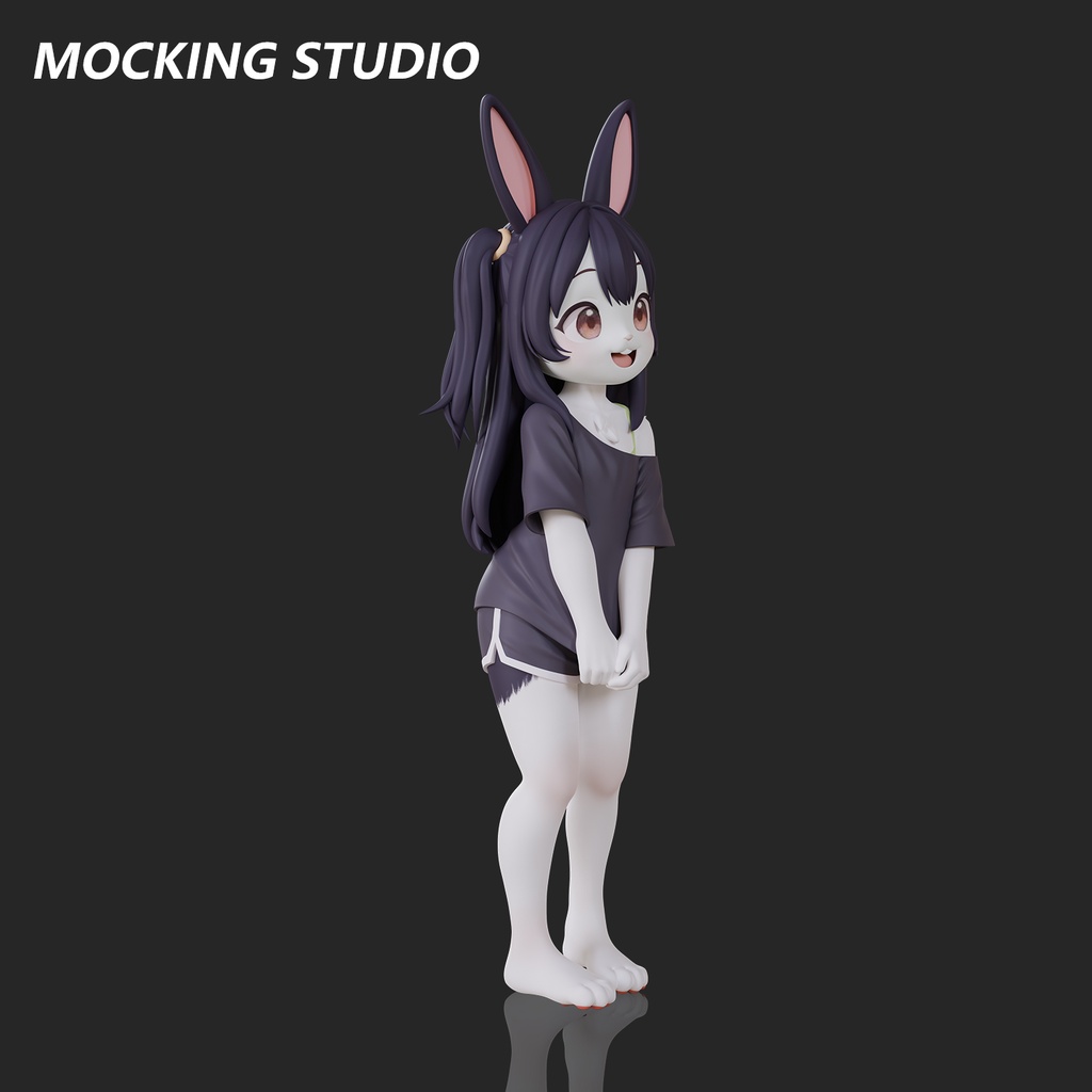 【予約商品】ケモミミバニーガール フィギュア(約10cm)/ 2027年第2四半期 発送予定