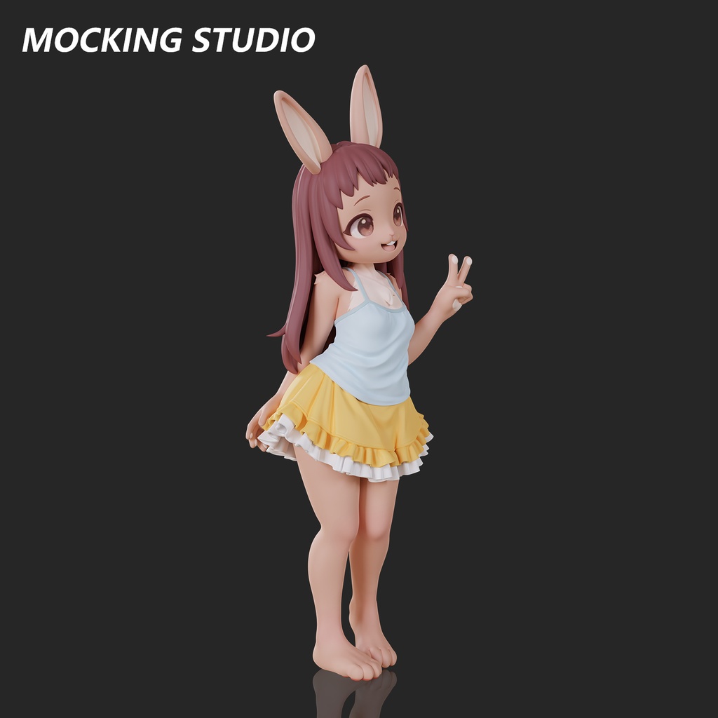 【予約商品】ケモミミバニーガール フィギュア(約10cm)/ 2027年第2四半期 発送予定