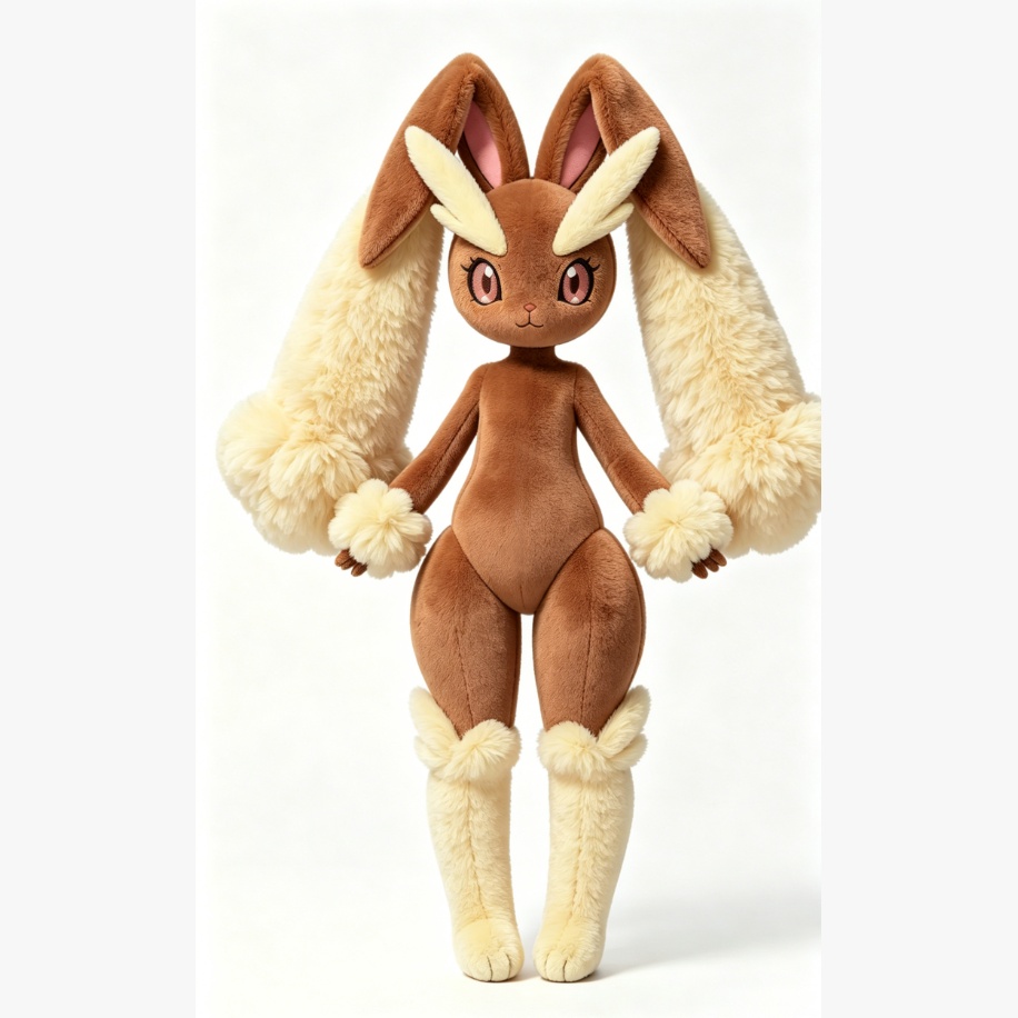 【予約商品】120-130cm 等身大ミミロップ ぬいぐるみ(2027年第1〜第2四半期発送予定)
