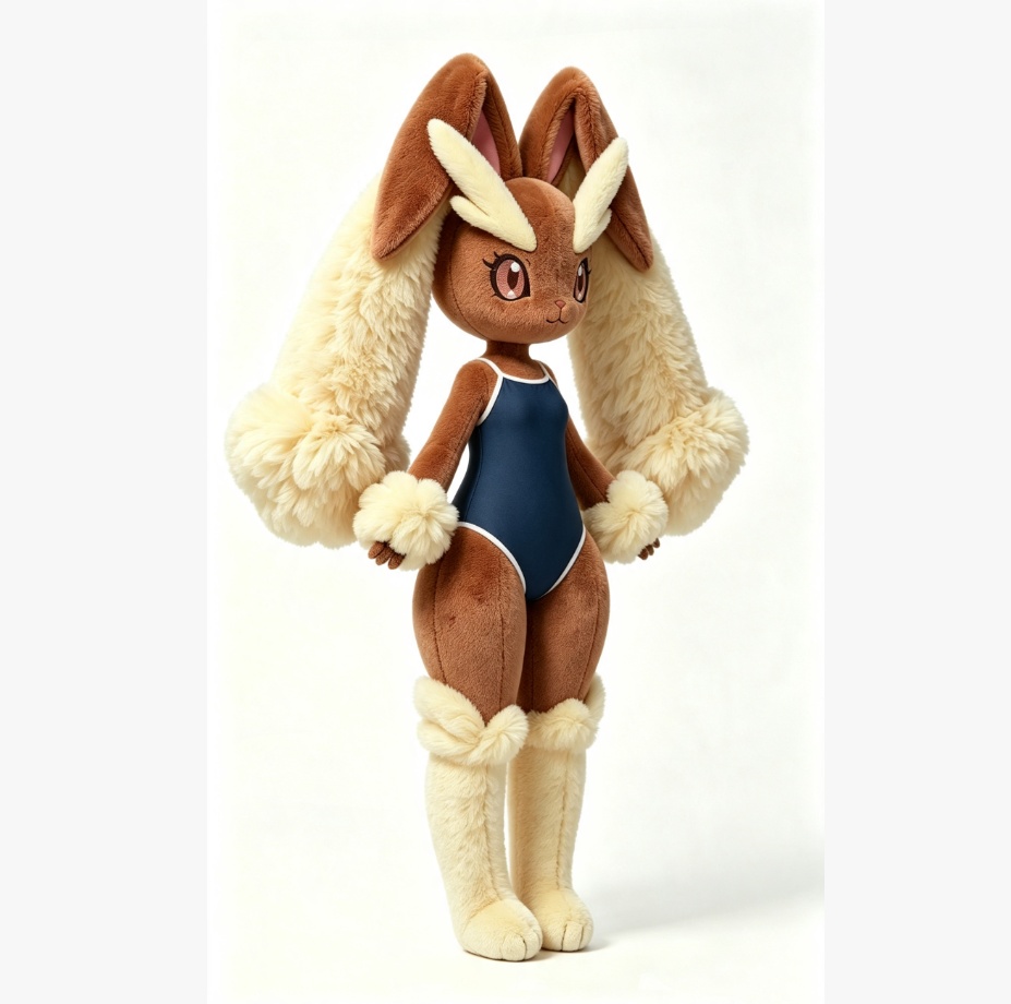 【予約商品】120-130cm 等身大ミミロップ ぬいぐるみ(2027年第1〜第2四半期発送予定)