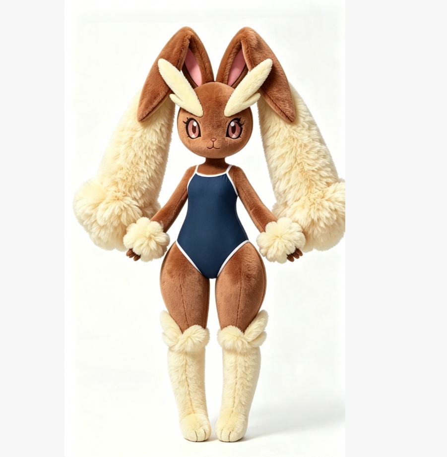 【予約商品】120-130cm 等身大ミミロップ ぬいぐるみ（2027年第1〜第2四半期発送予定）