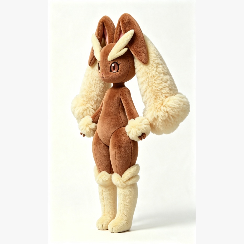 【予約商品】120-130cm 等身大ミミロップ ぬいぐるみ(2027年第1〜第2四半期発送予定)