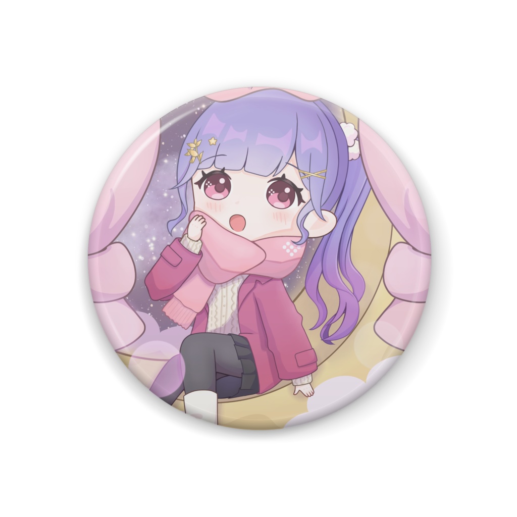 冬アイコン缶バッチ