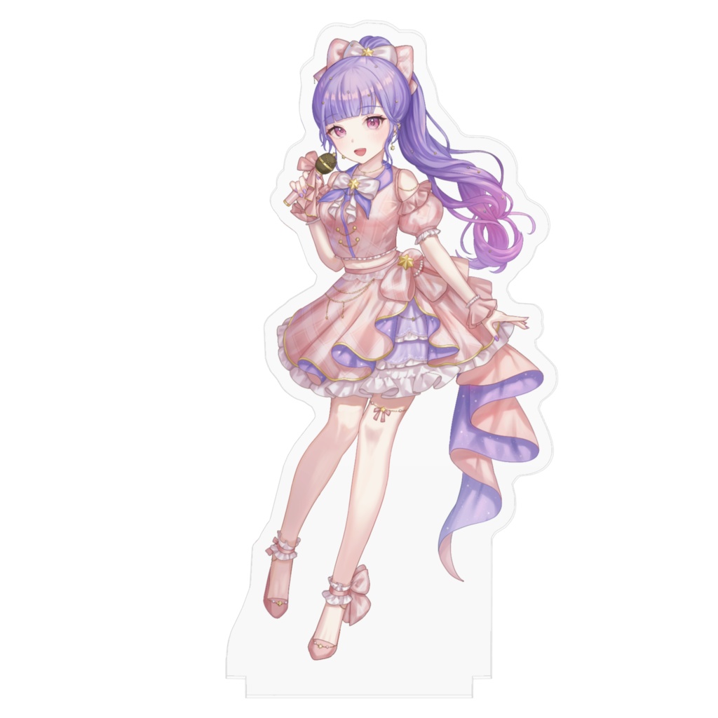 アイドル衣装アクリルフィギュア