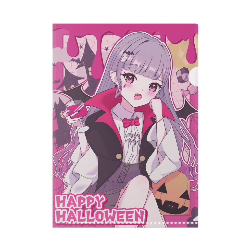 ハロウィンクリアファイル