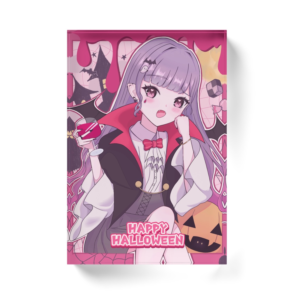 ハロウィンアクリルブロック