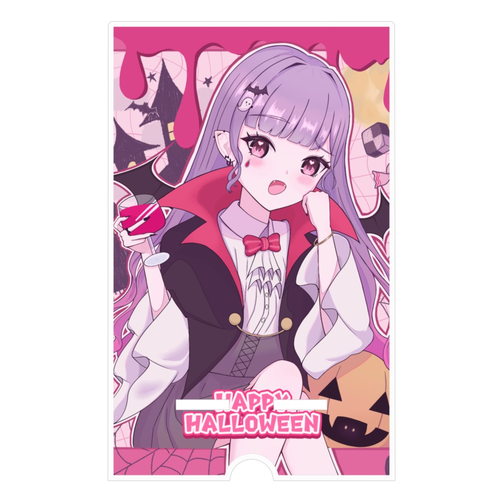 ハロウィンスマホスタンド
