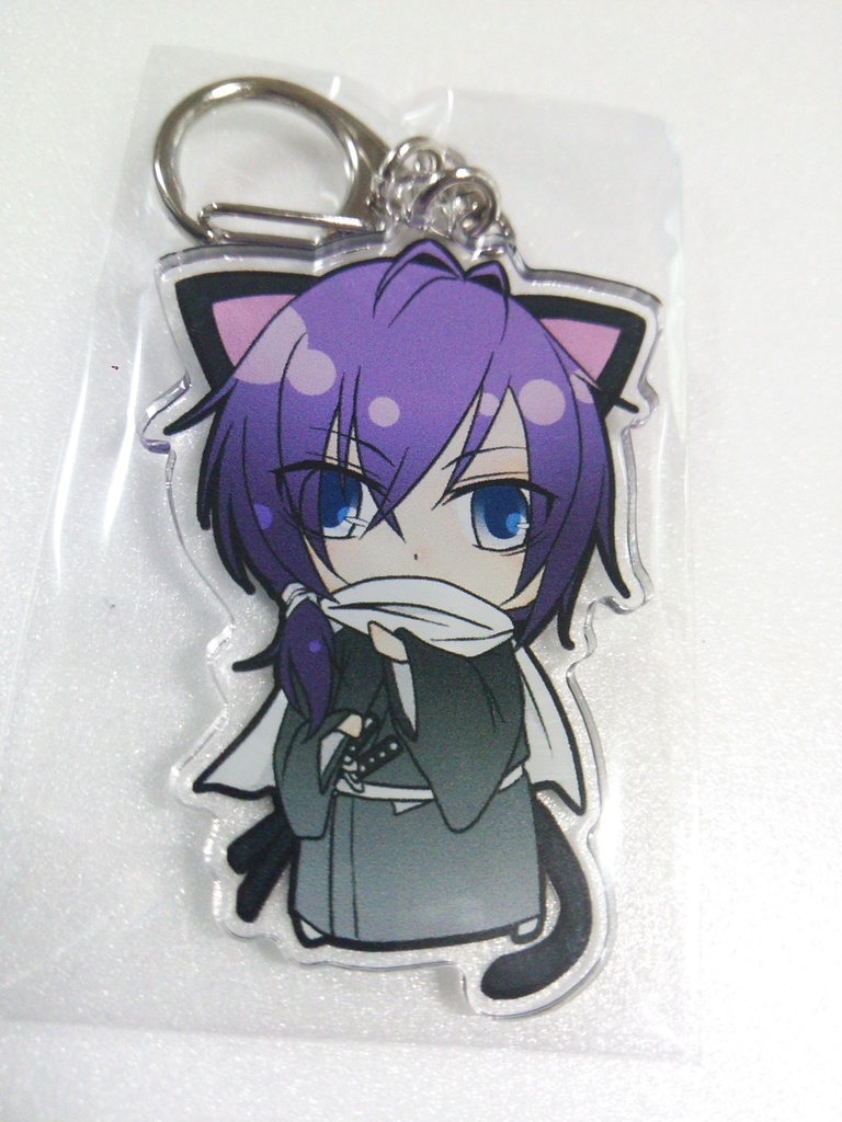 アクリルキーホルダー H