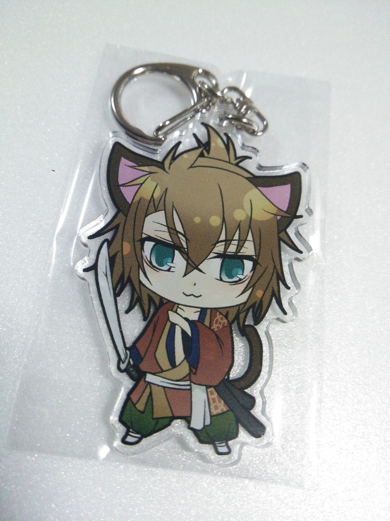 アクリルキーホルダー H