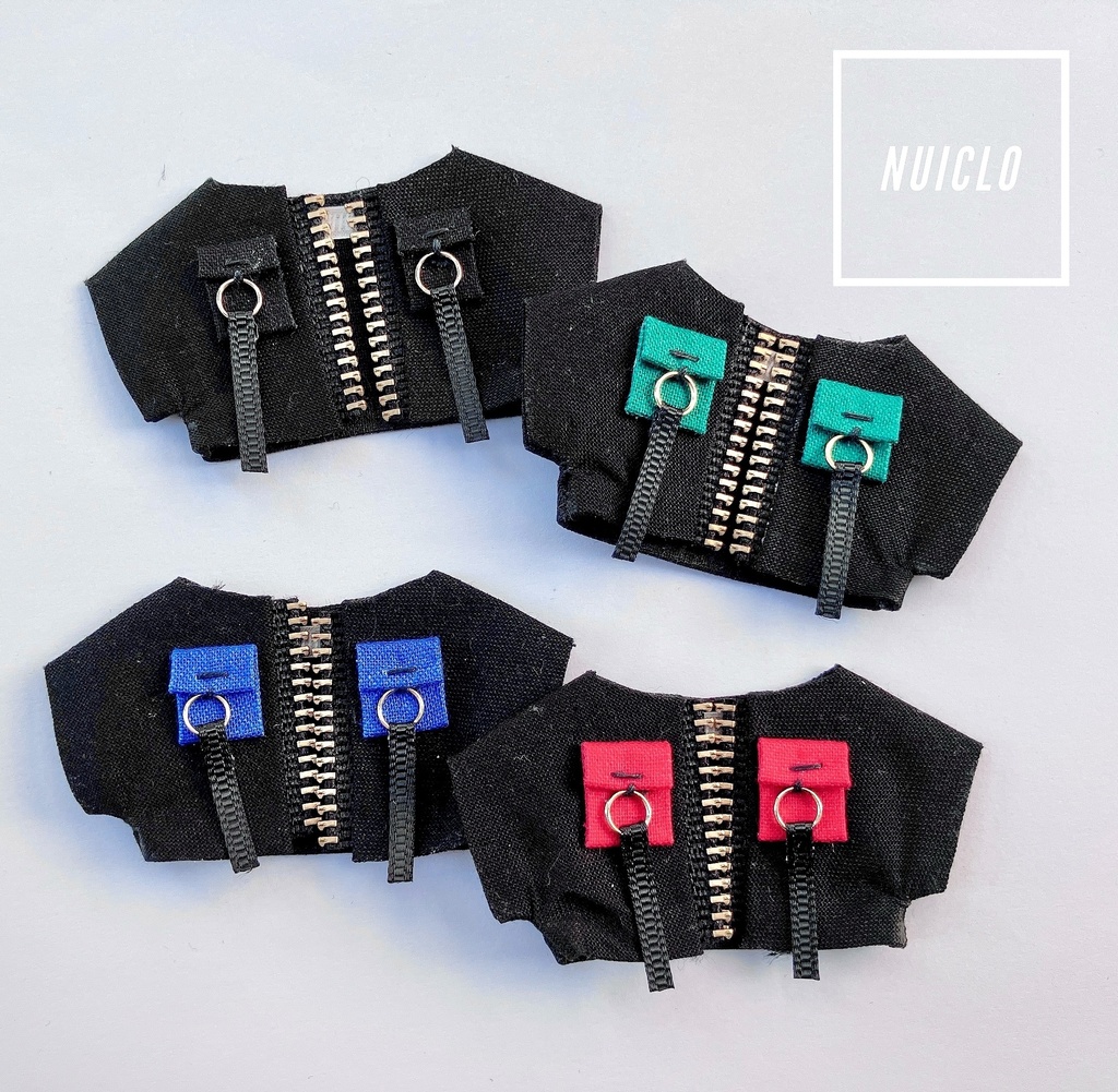 スケルトントップスジャケットセット(黒)