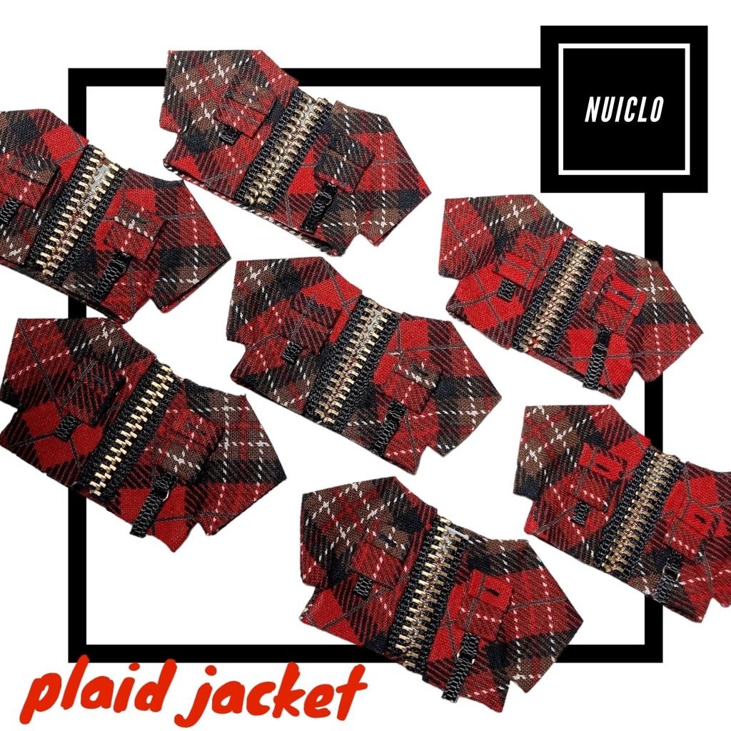 チェックジャケット(2color)