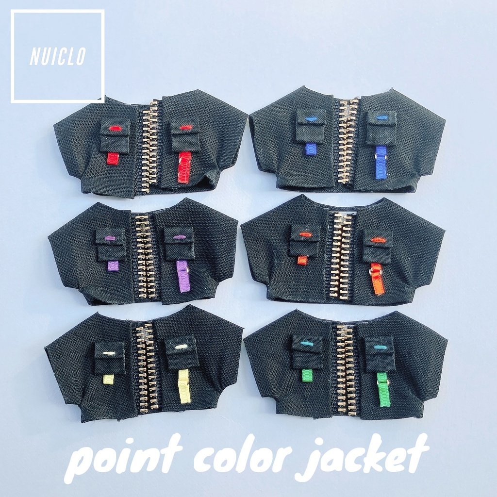ポイントカラージャケット(6color)