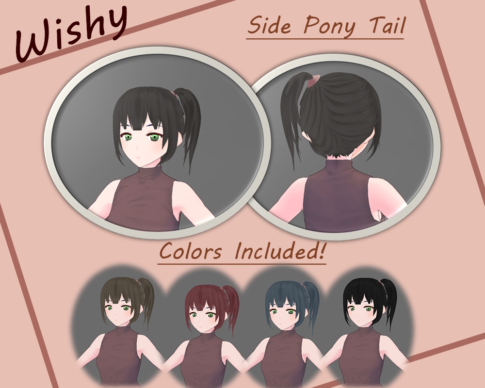 Sided Ponytail