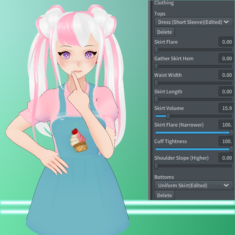 Dungaree Dress || ダンガリードレス ~