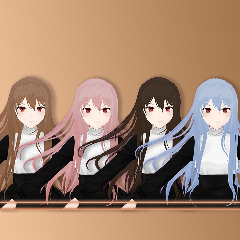 Flowy Hair || 流れるような髪