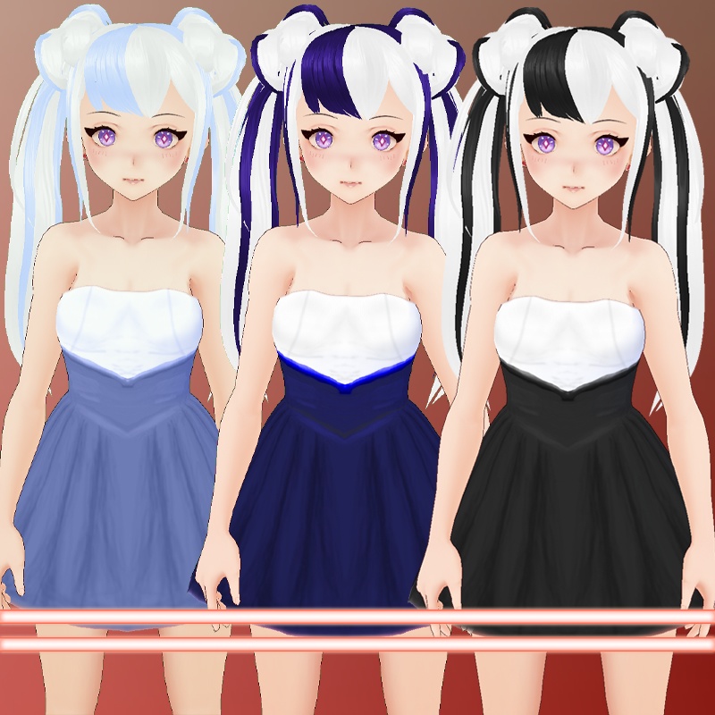 Puffy Dress || ふくらんでいるドレス