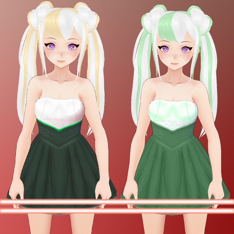 Puffy Dress || ふくらんでいるドレス