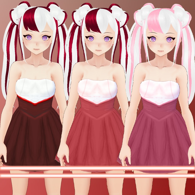 Puffy Dress || ふくらんでいるドレス