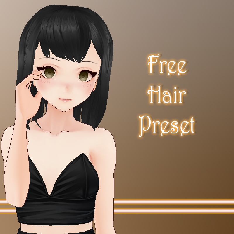 Free Short Hair Preset || 無料プリセット