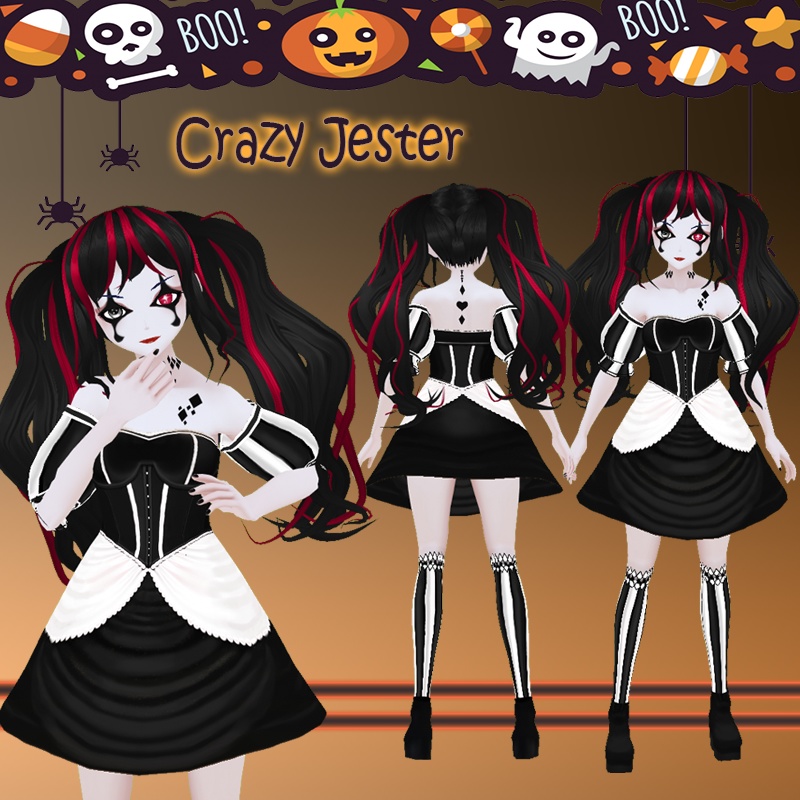 Halloween Bundle || Halloween Outfits Vroid - Vrchat