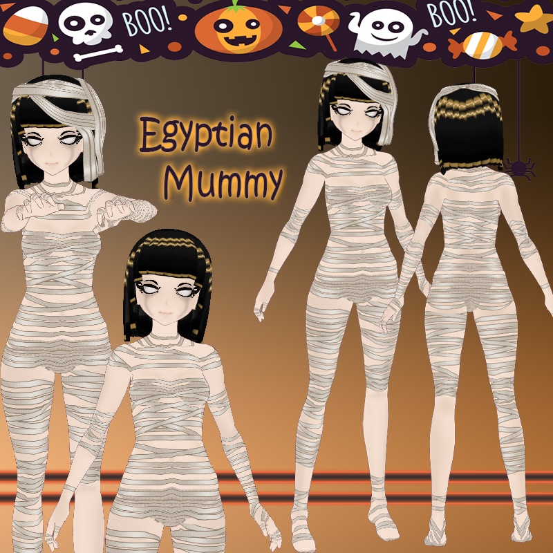Halloween Bundle || Halloween Outfits Vroid - Vrchat