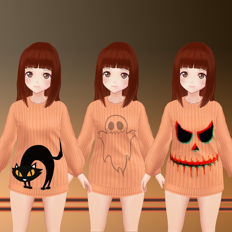 Halloween / Normal Sweaters || セーター